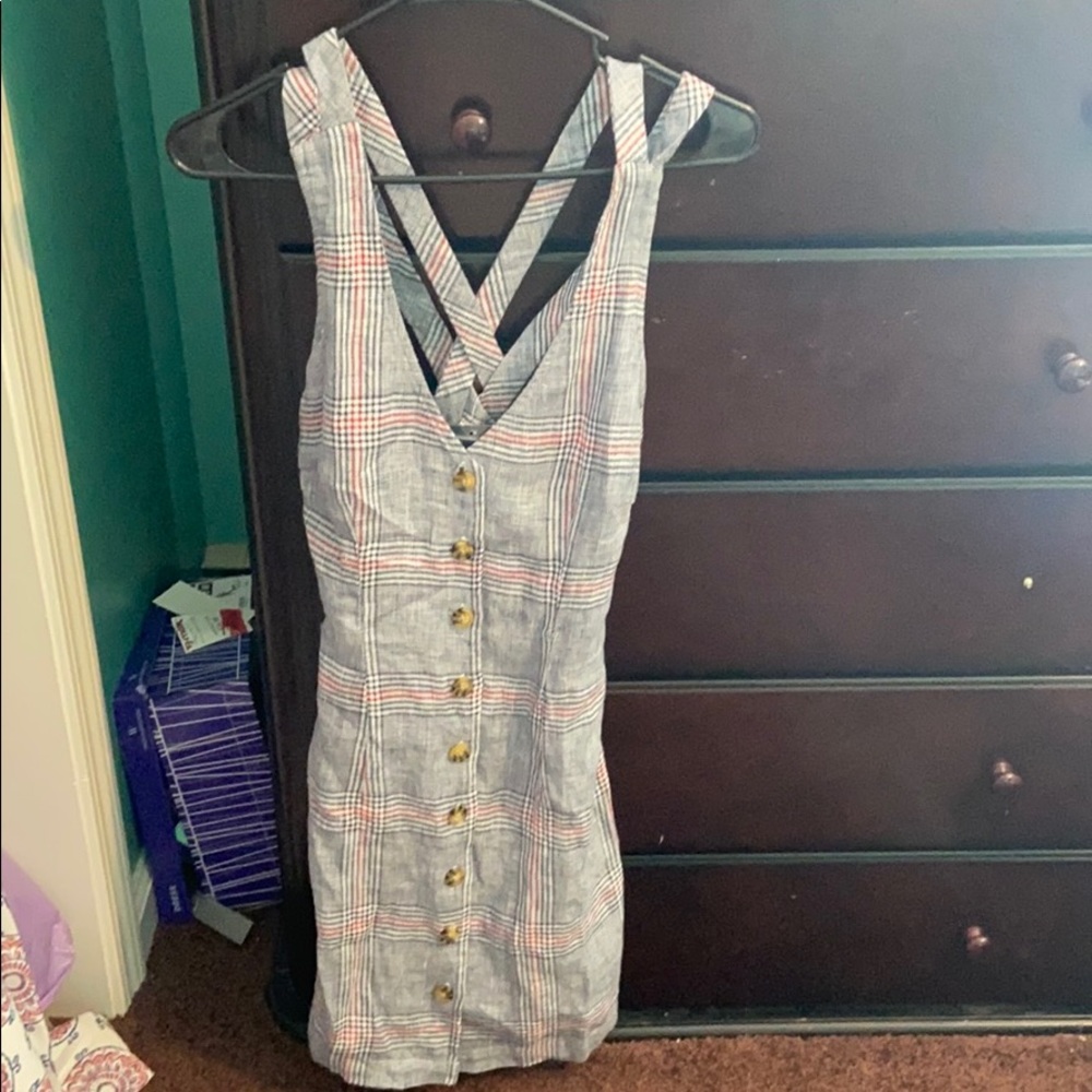 Forever 21 plaid dress